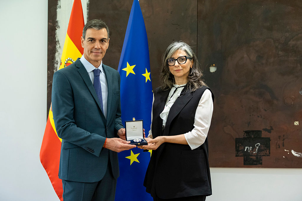 S&aacute;nchez d&eacute;cerne la plus haute distinction &agrave; la rapporteuse sp&eacute;ciale de l&rsquo;ONU sur les territoires palestiniens occup&eacute;s