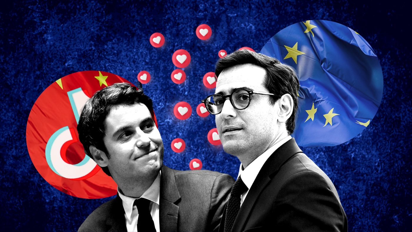 Gabriel Attal et Stéphane Séjourné : le phénomène TikTok qui a pris l&rsquo;Europe par surprise